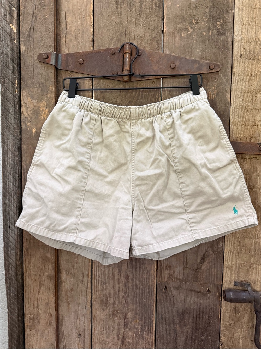 Vintage 90s Polo Ralph Lauren Classic Khaki Shorts in size XL